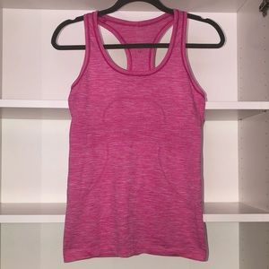 Lululemon athletica tank top size 4, in color pink